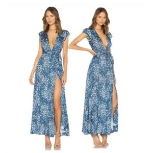 Tularosa Sid Wrap Dress | Alison Floral | Size M